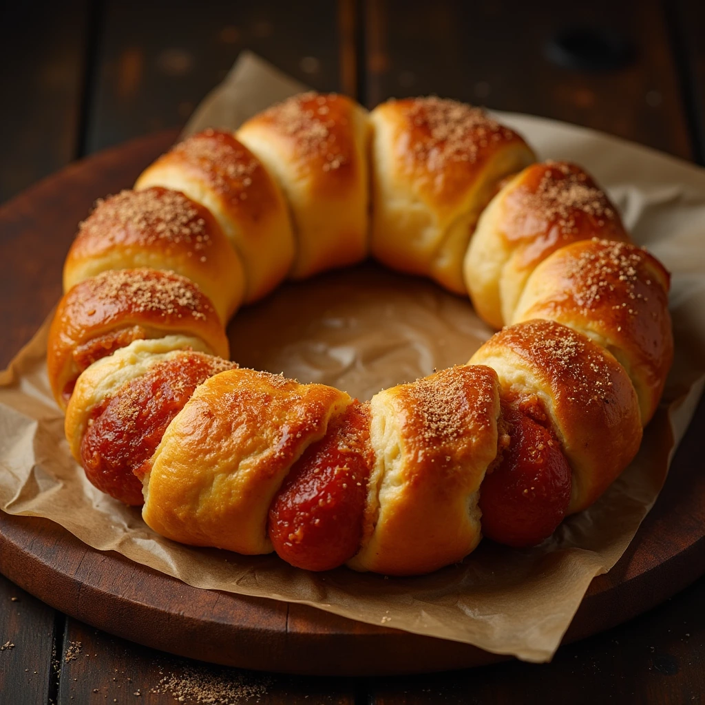 Crescent Hot Dog