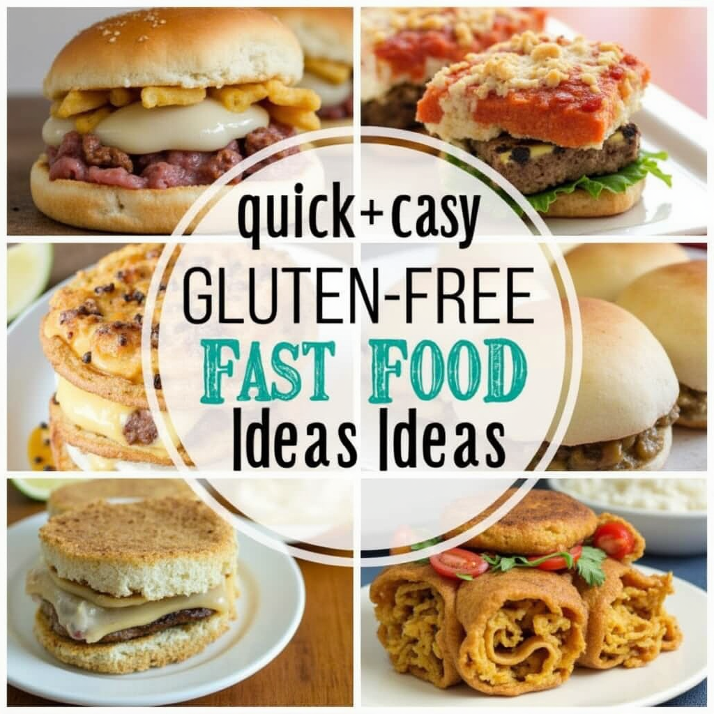 Gluten-free fast food